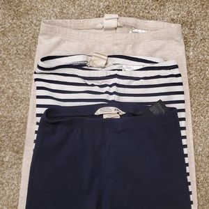 Organic cotton leggings 3 pairs